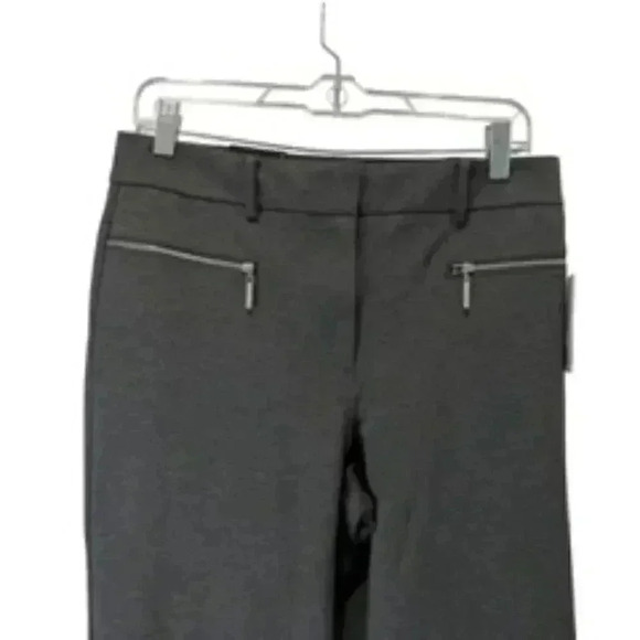 NEW DKNY Gray Ponte Flare Leg Dress‎ Pants Women’s Sz 8 NWT - Picture 5 of 14